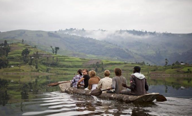 Fishing impossible at Bunyonyi
