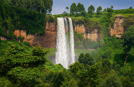 The Wonderful falls of Sipi